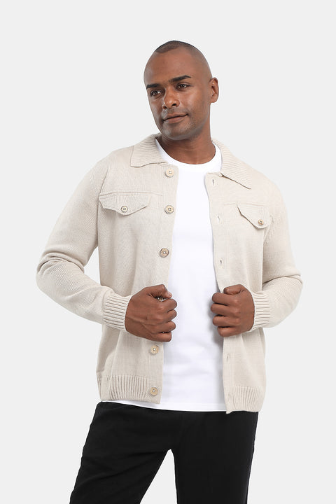 Regular Fit Pullover Beige
