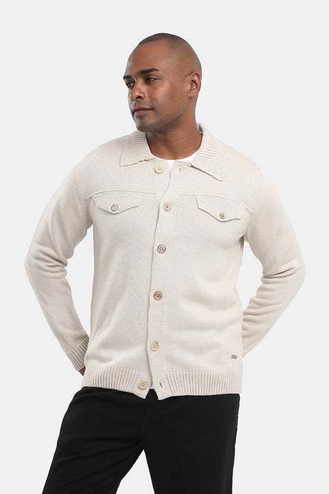 Regular Fit Pullover Beige