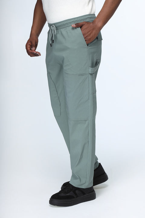 Sweat Pants Regular Fit Green