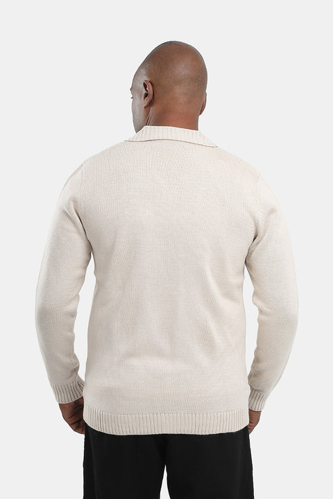 Regular Fit Pullover Beige