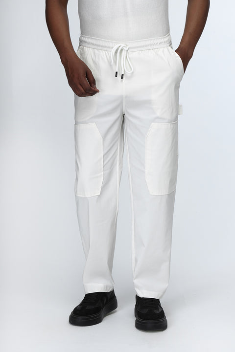 Sweat Pants Regular Fit Off White