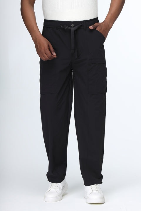 Sweat Pants Relax Fit Black