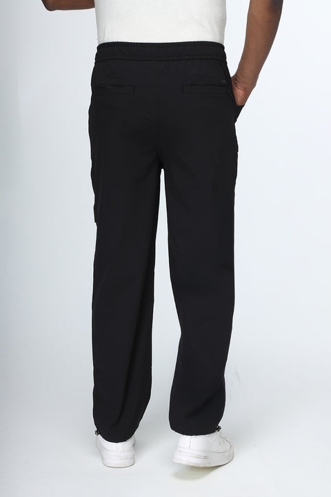Sweat Pants Relax Fit Black