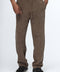 Sweat Pants Relax Fit Brown