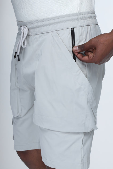 Regular Fit Short Light Gray