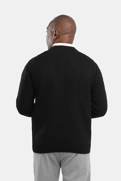 Regular Fit Pullover Black