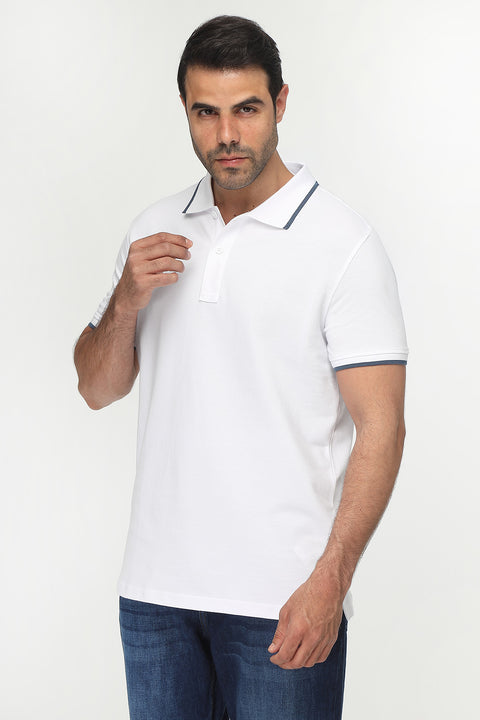 Polo Shirt Regular Fit White