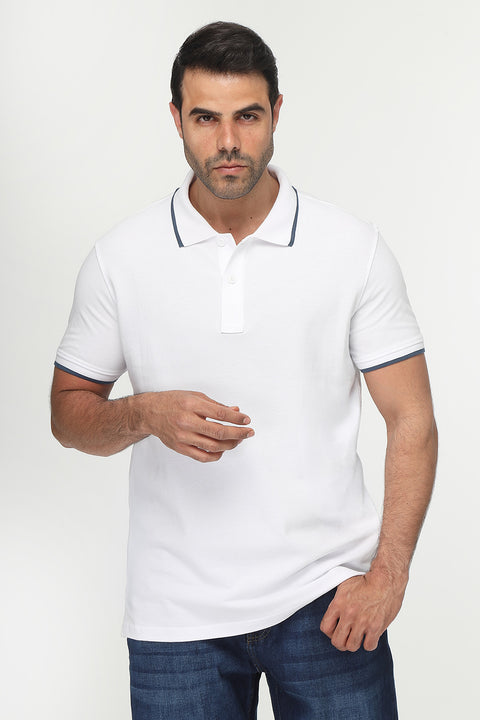 Polo Shirt Regular Fit White