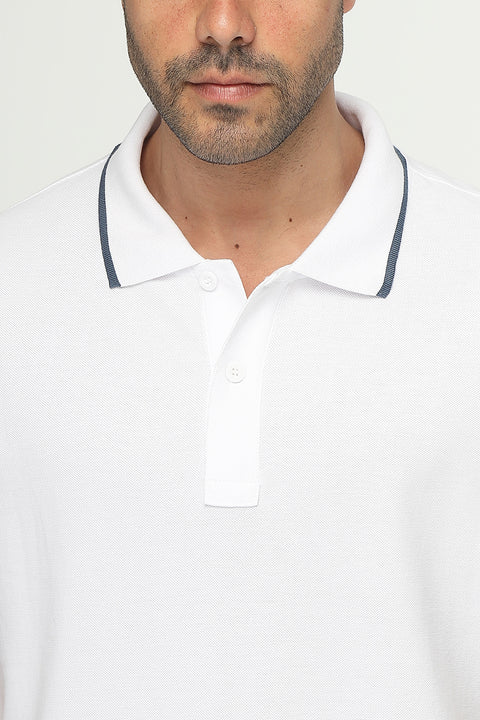 Polo Shirt Regular Fit White