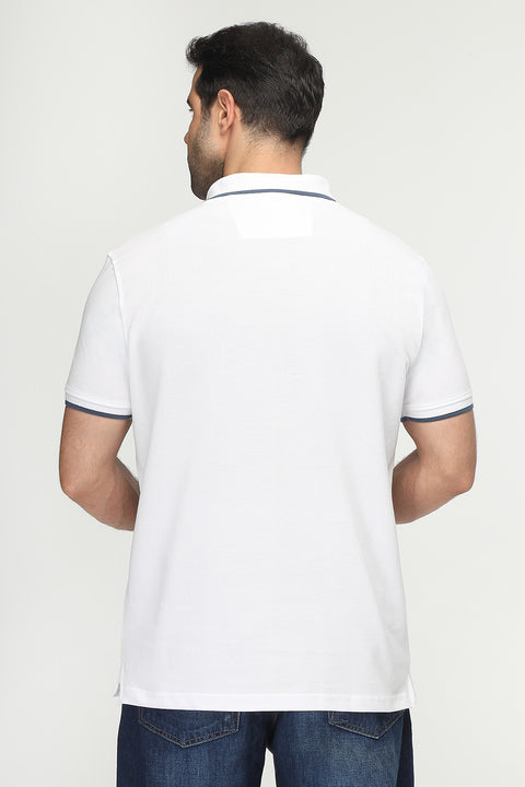 Polo Shirt Regular Fit White