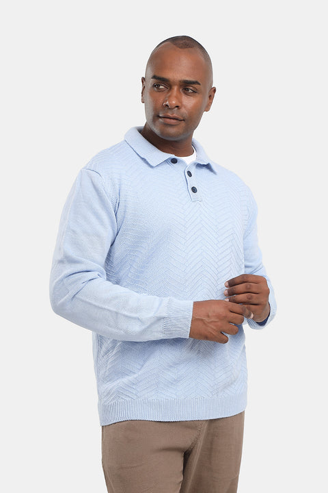 Regular Fit Pullover Light Blue