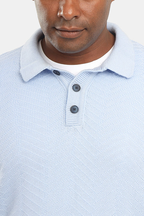 Regular Fit Pullover Light Blue