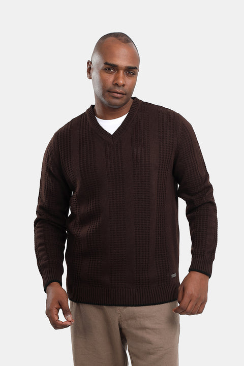 Regular Fit Pullover V Black