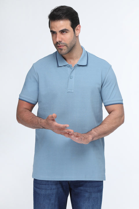 Polo Shirt Regular Fit Blue