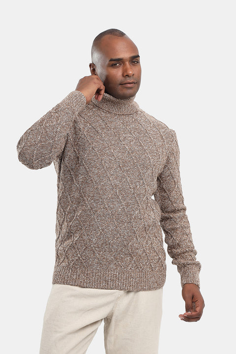 Regular Fit Pullover Beige