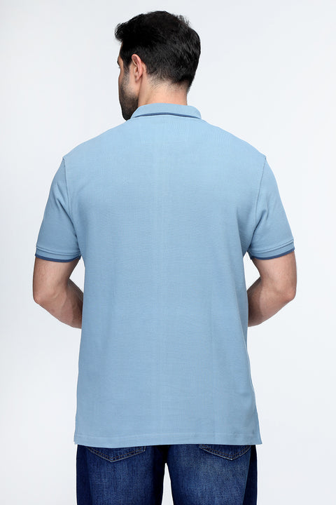 Polo Shirt Regular Fit Blue