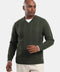 Regular Fit Pullover V Brown