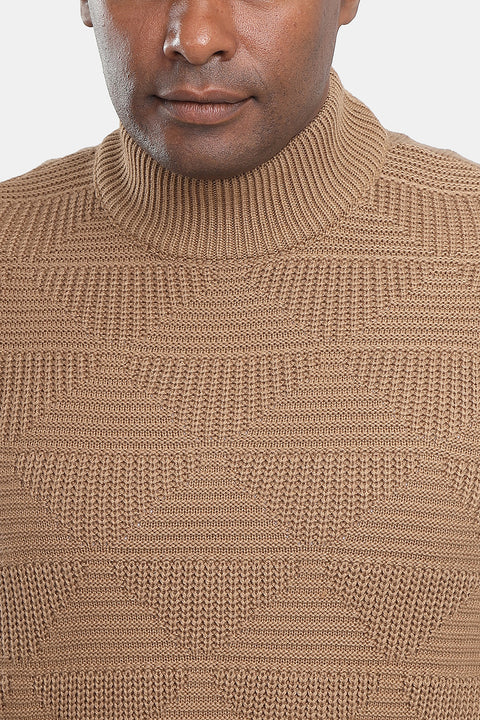 Regular Fit Pullover Beige