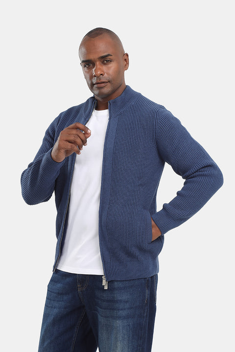Regular Fit Pullover Dark Blue