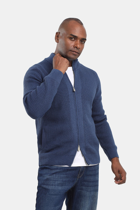 Regular Fit Pullover Dark Blue