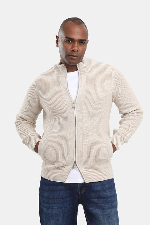 Regular Fit Pullover Beige