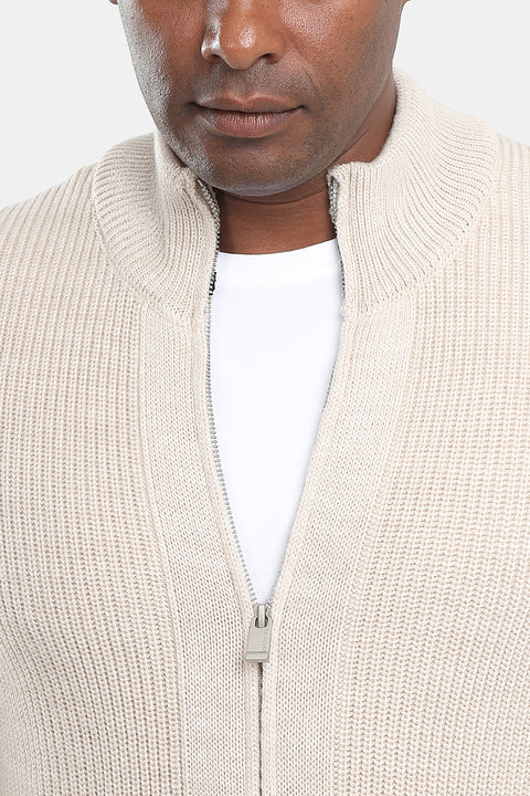 Regular Fit Pullover Beige