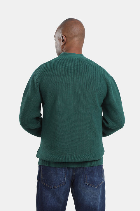 Regular Fit Pullover Green