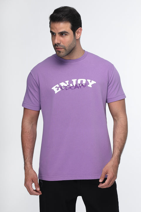 Regular Fit T-Shirt Purple