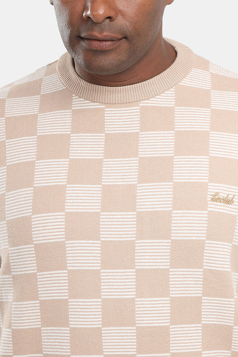 Over Size Pullover Beige