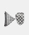 Jacquard Tie 6 cm Gray