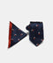 Jacquard Tie 6 cm Dark Blue
