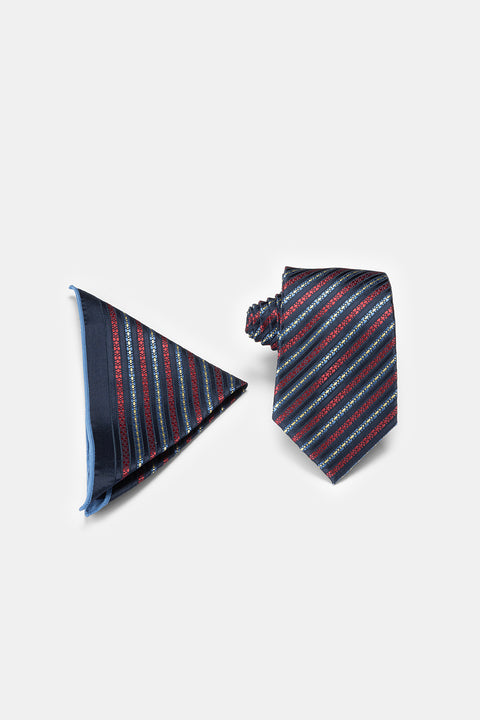 Stripe Tie 6 cm Dark Blue