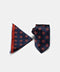Jacquard Tie 6 cm Dark Blue