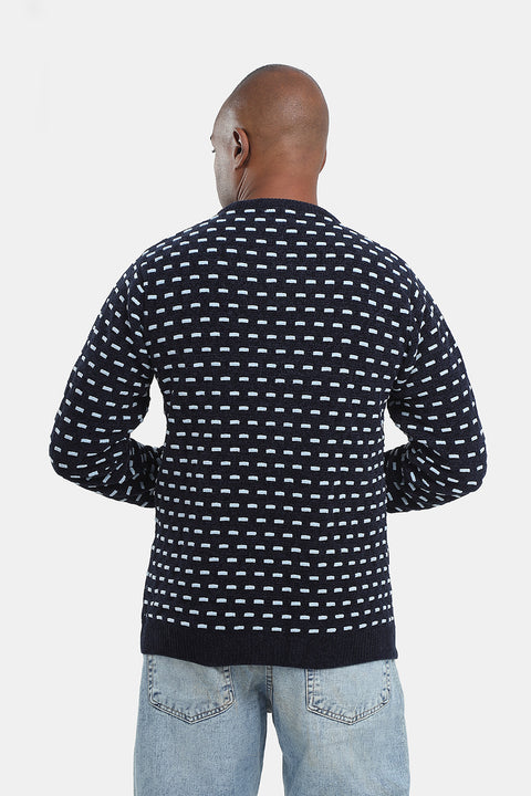 Regular Fit Pullover Dark Blue