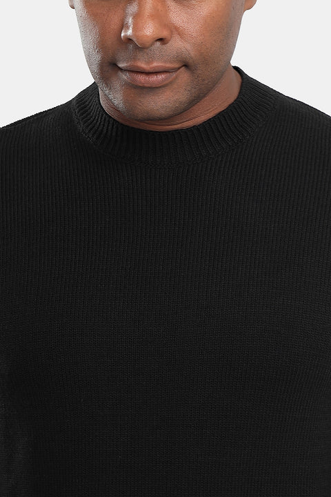 Regular Fit Pullover Black