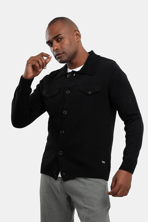 Regular Fit Pullover Black