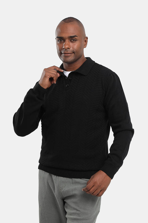 Regular Fit Pullover Black