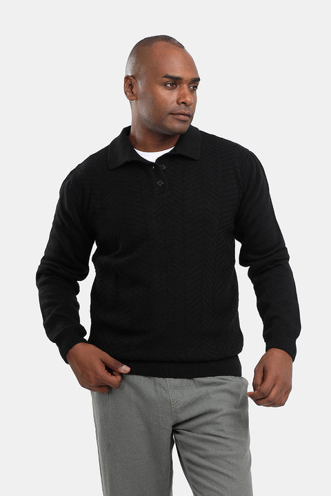 Regular Fit Pullover Black