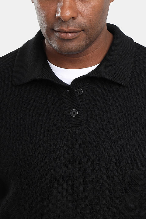 Regular Fit Pullover Black