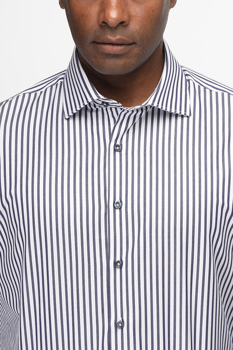Regular Fit Shirt Dark Blue