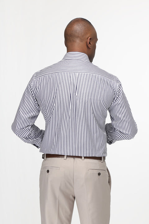 Regular Fit Shirt Dark Blue