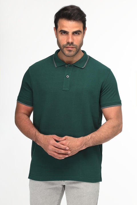 Polo Shirt Regular Fit  Green