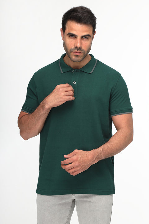 Polo Shirt Regular Fit  Green