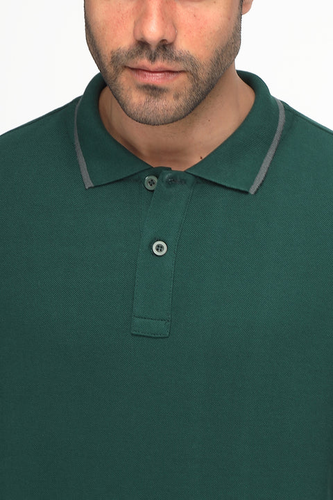 Polo Shirt Regular Fit  Green