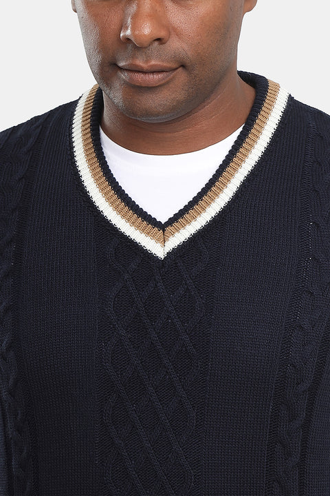 Regular Fit Gilet Dark Blue
