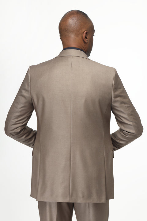 Slim Fit Suit Beige