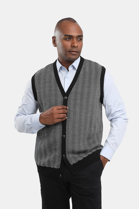 Regular Fit Gilet Gray