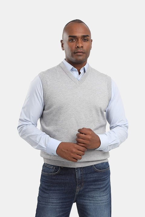 Regular Fit Gilet Gray