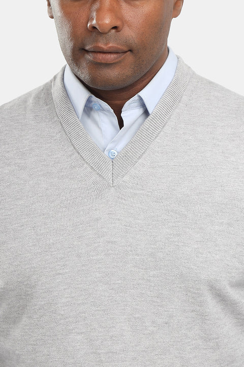 Regular Fit Gilet Gray