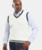 Regular Fit Gilet Off White